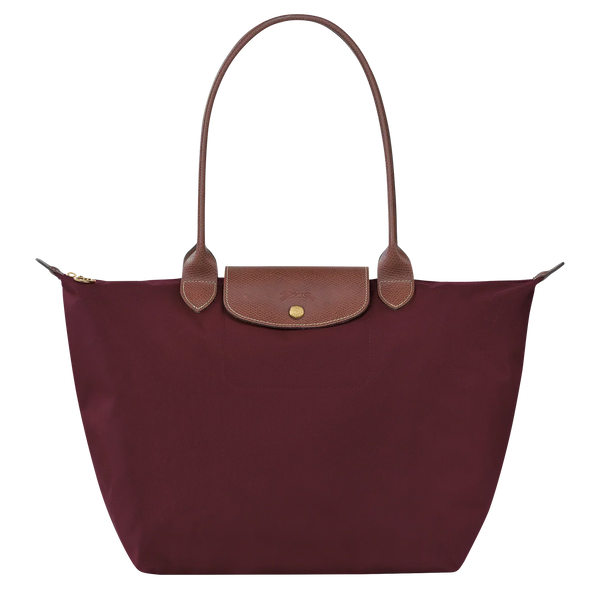 Longchamp - Bolso tote Le Pliage grande, burdeos